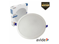 Avide Painel LEDS Redondo 18W 220mm 6400K 1820lm Avide Painel LEDS Redondo 18W 220mm 6400K 1820lm